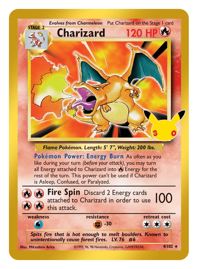 Charizard 4/102 · Classic Collection