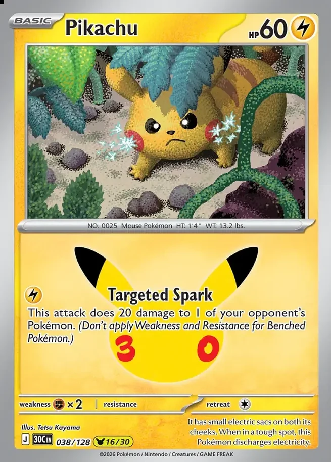 30th Celebration Pikachu 038 of 128