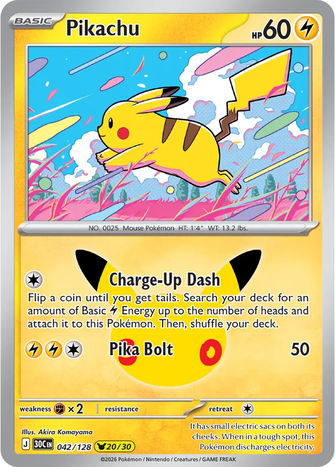 30th Celebration Pikachu 042 of 128