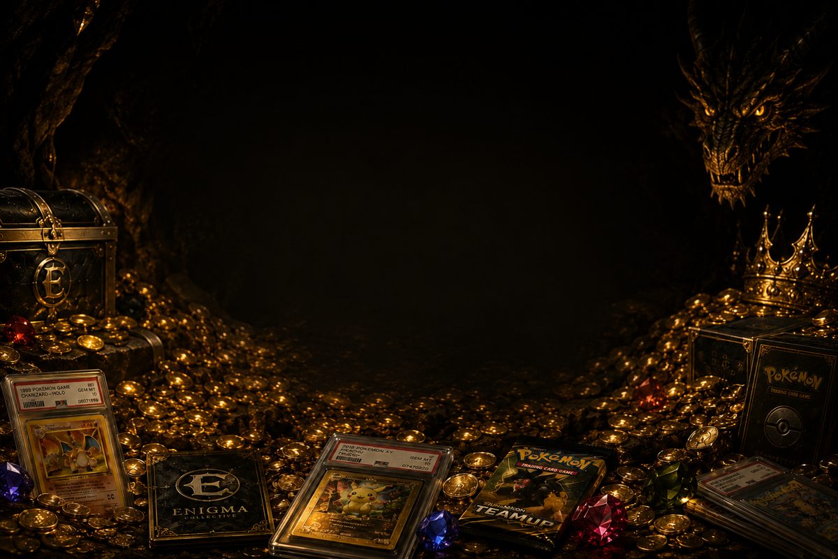 A vault of premium graded collectibles and treasure